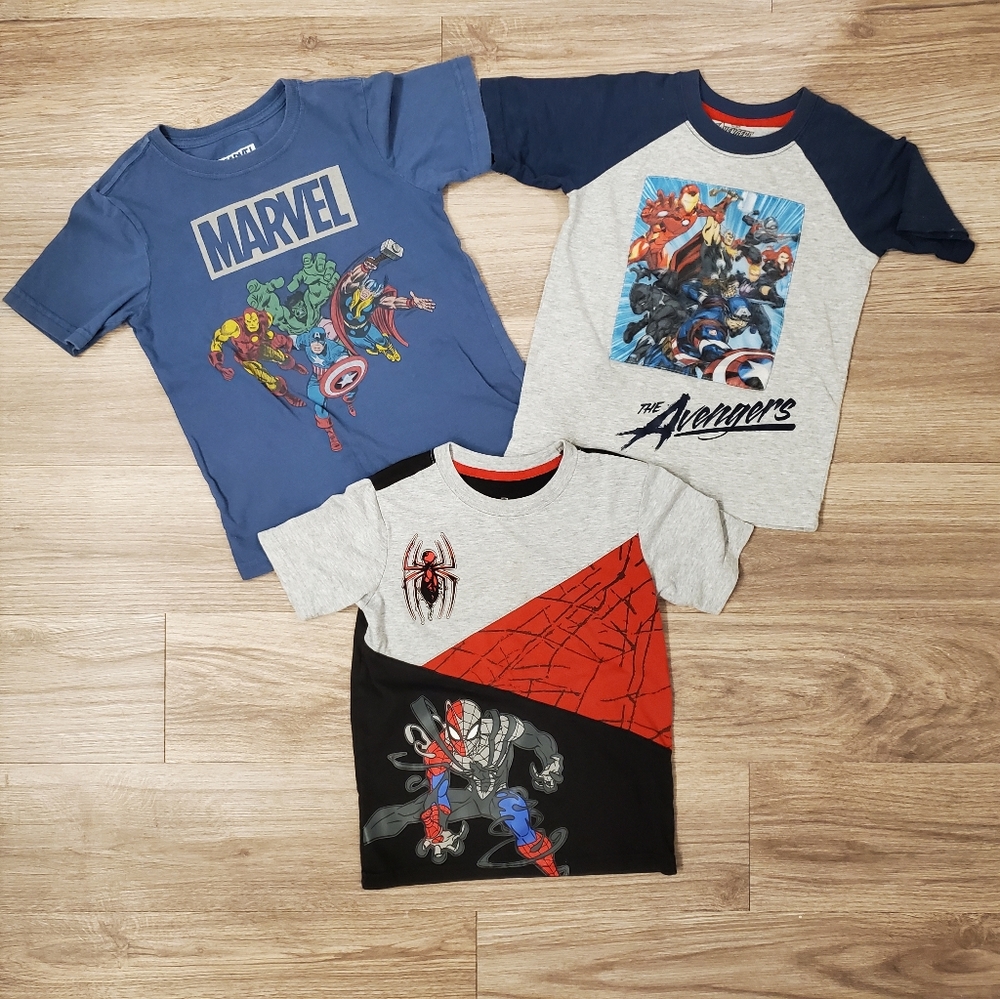 Marvel Comics 4T T-shirt bundle